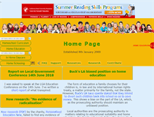 Tablet Screenshot of home-education.org.uk